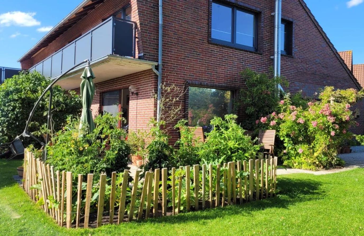 Ferienwohnung Seestern - Haus Seeschwalbe Schillig Exteriör bild